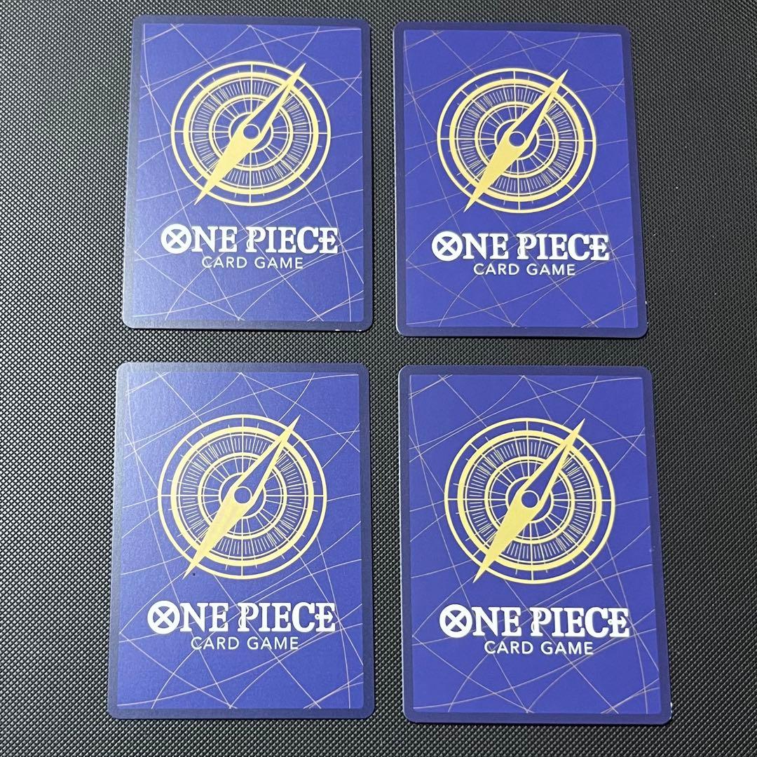 ワンピースカード 鬼気 九刀流 阿修羅 抜剣 亡者戯 4枚 OP12-037R