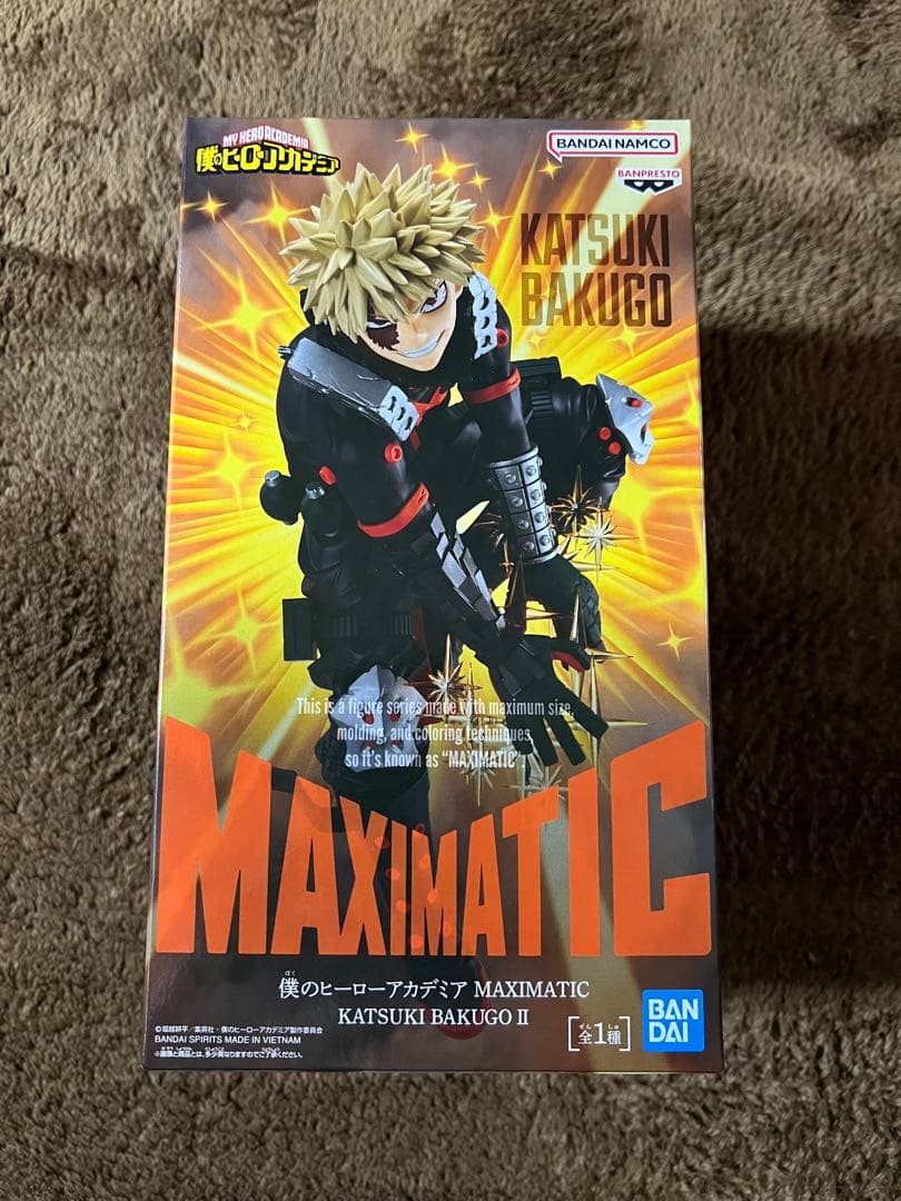 送料込み 僕のヒーローアカデミア MAXIMATIC 爆豪勝己 マキシマティク