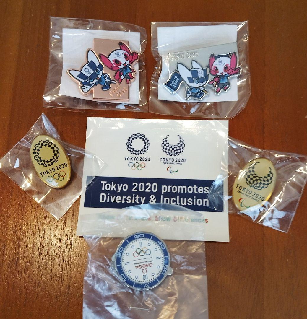 東京2020オリンピックパラリンピックピンバッジ、ステッカー - メルカリ
