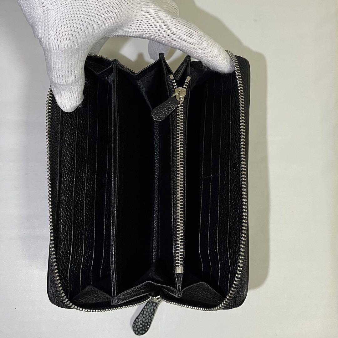 米倉英智【新品・未使用】スタースティングレイ　長財布　ラウンドファスナー