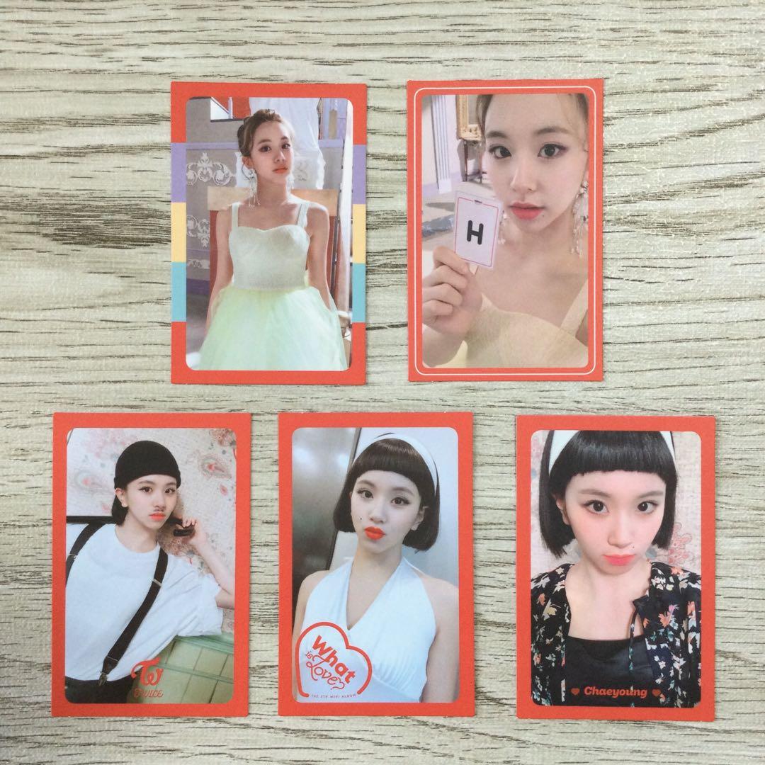 twice チェヨン what is love? イズラブ 特典 トレカ コンプ - メルカリ