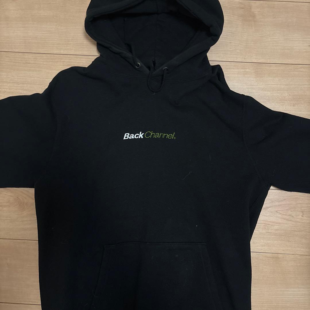 BackChannel 黒 パーカー