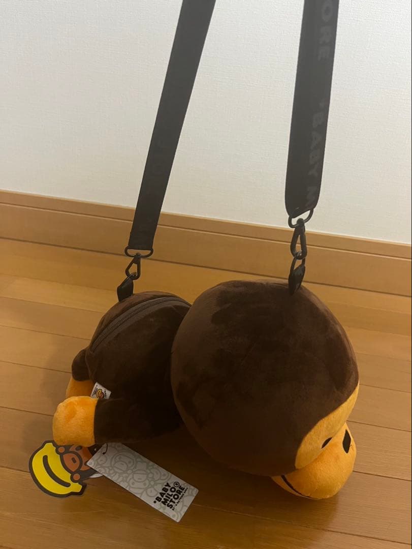 バッグ BABY MILO PLUSH DOLL CROSS BAG A BATHING APE（アベイシングエイプ） ショルダーバッグ バッグ BABY