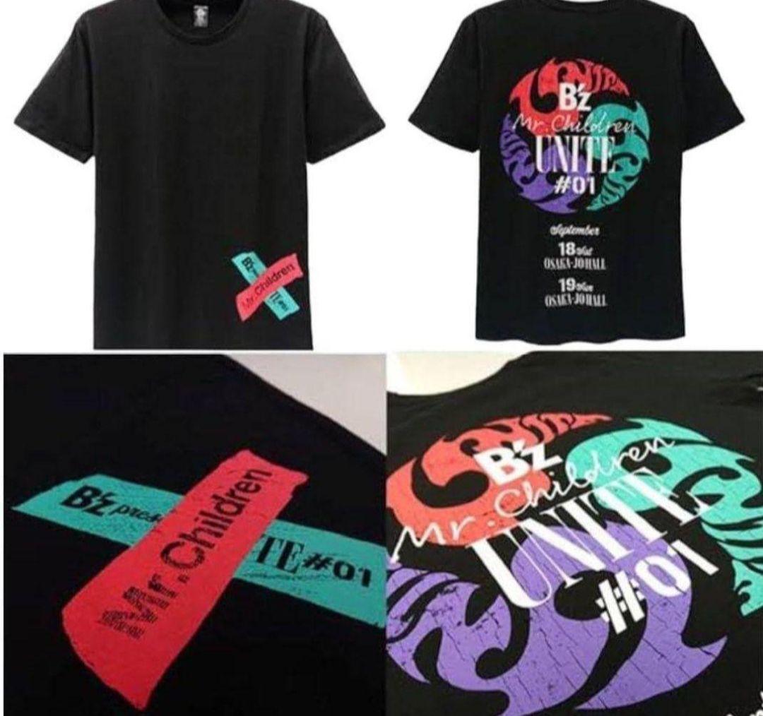 【新品】【Mサイズ】【B'z✖Mr.Children】 UNITE　ブラック