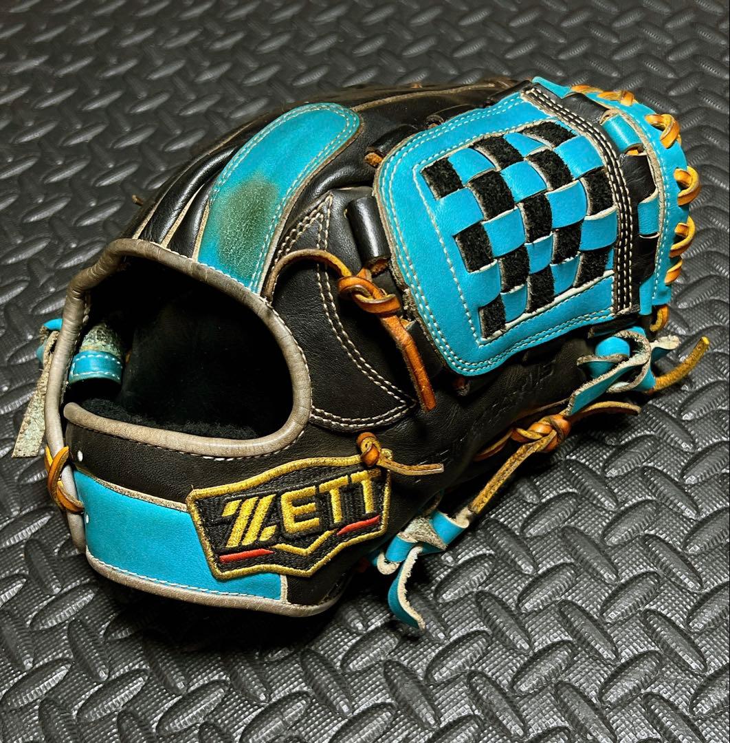 ZETT 数量限定カラー プロステイタス 軟式 内野手用 グローブ 源田壮亮