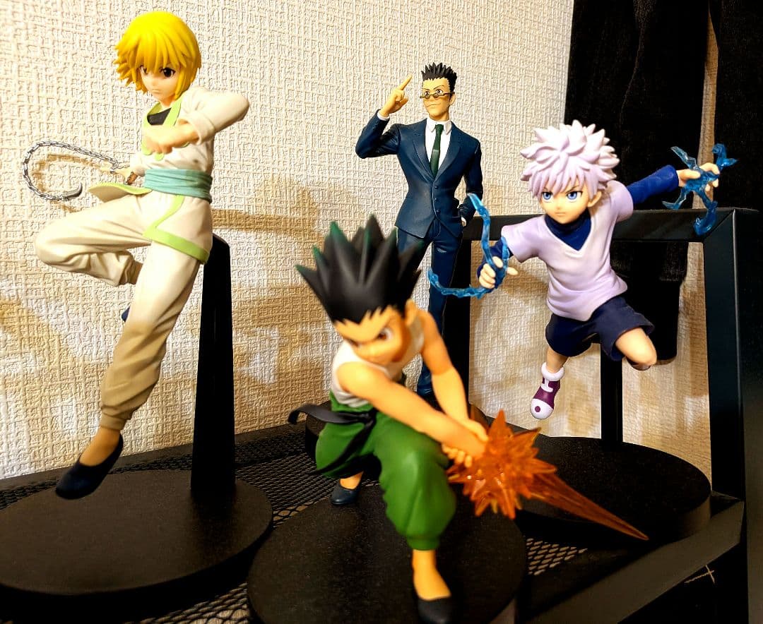キルア・ゴン・クラピカ・レオリオ フィギュアセット　HUNTERXHUNTER