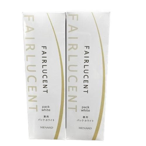MENARDメナードフェアルーセント薬用パックホワイトB 110g 2個 - メルカリ