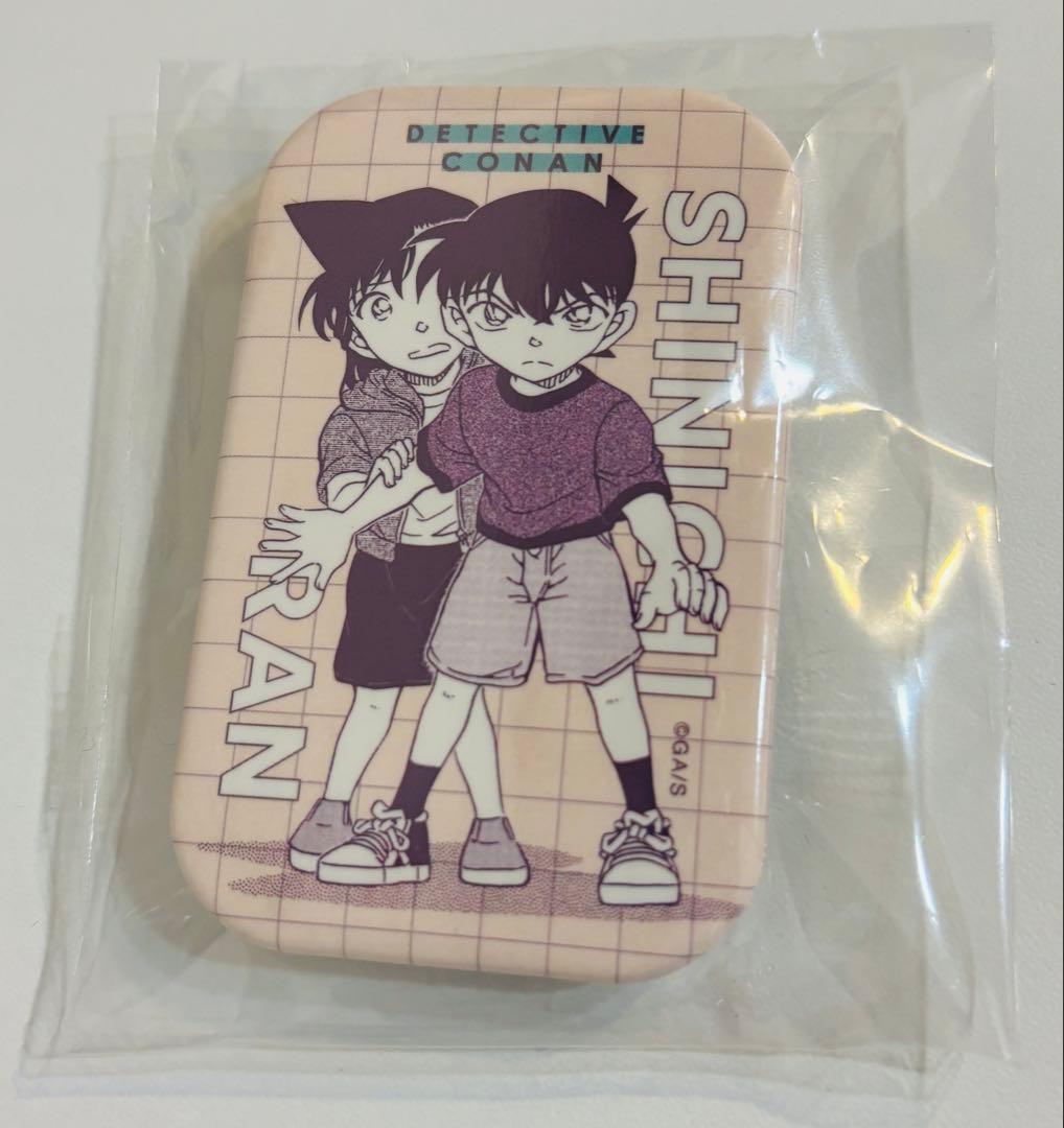 名探偵コナン　缶バッジ　新一蘭