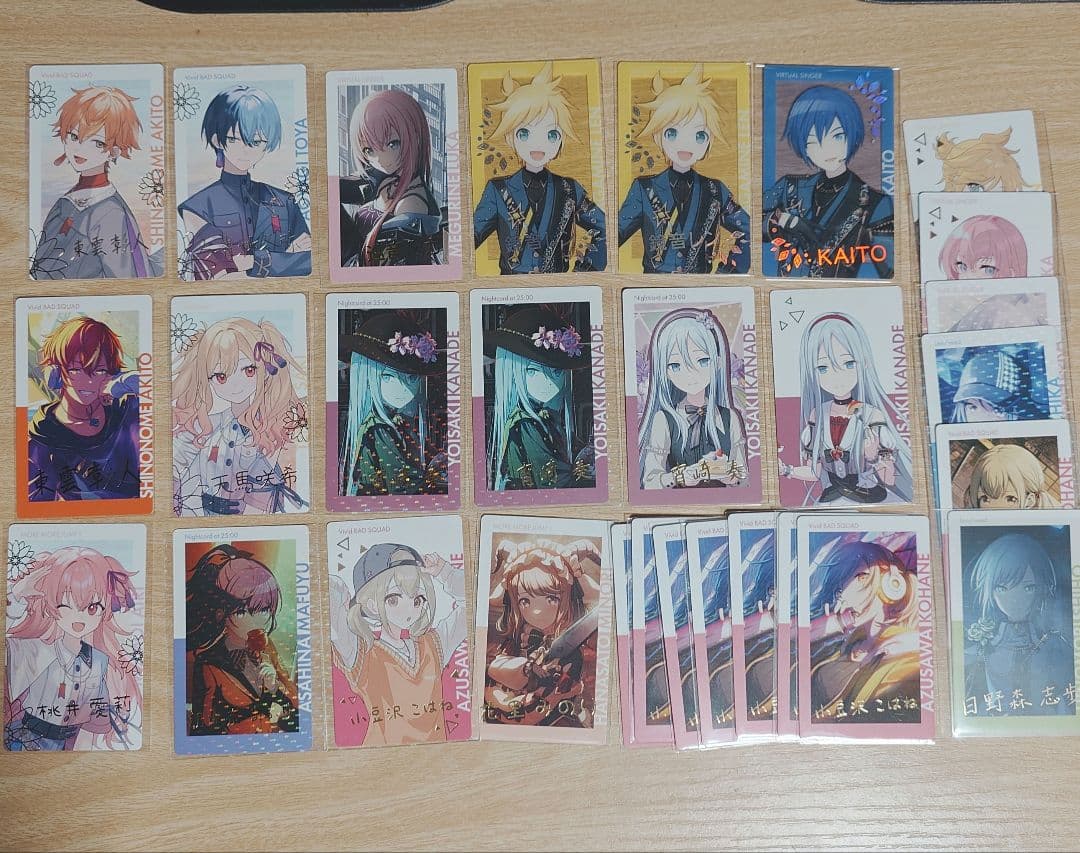 プロセカ　箔押しエピカ　まとめ売り【プロジェクトセカイ】