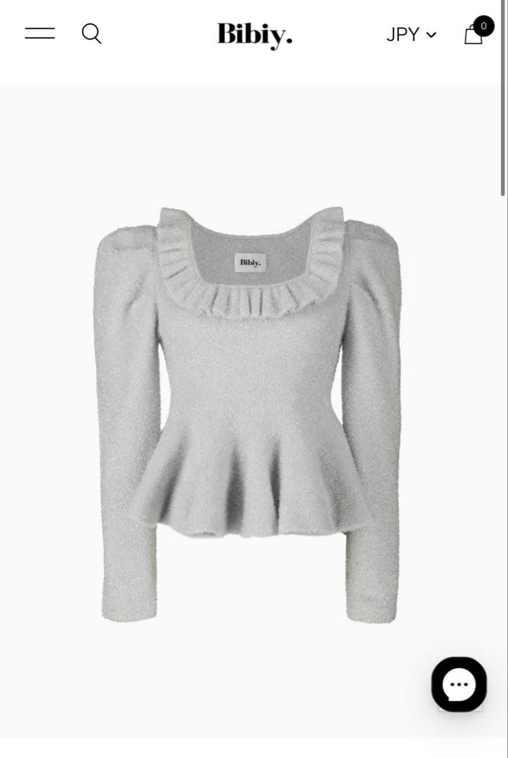 Bibiy. 新品タグ付きLISA PEPURAMU TOP