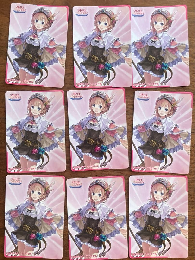 美少女モバゲー　ロロナ　リオネラ　アトリエ　プロモカード