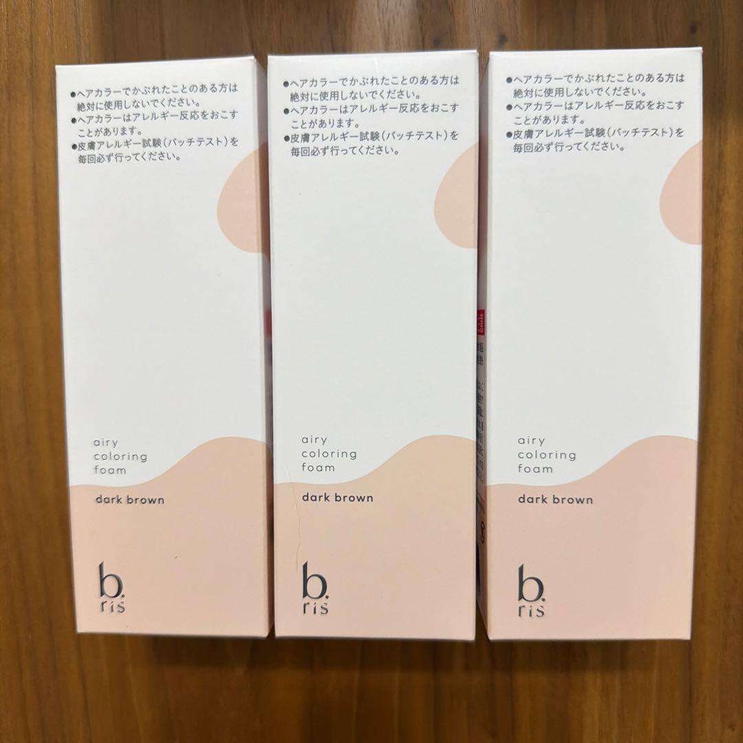b. risカラーフォーム ダークブラウン 80g