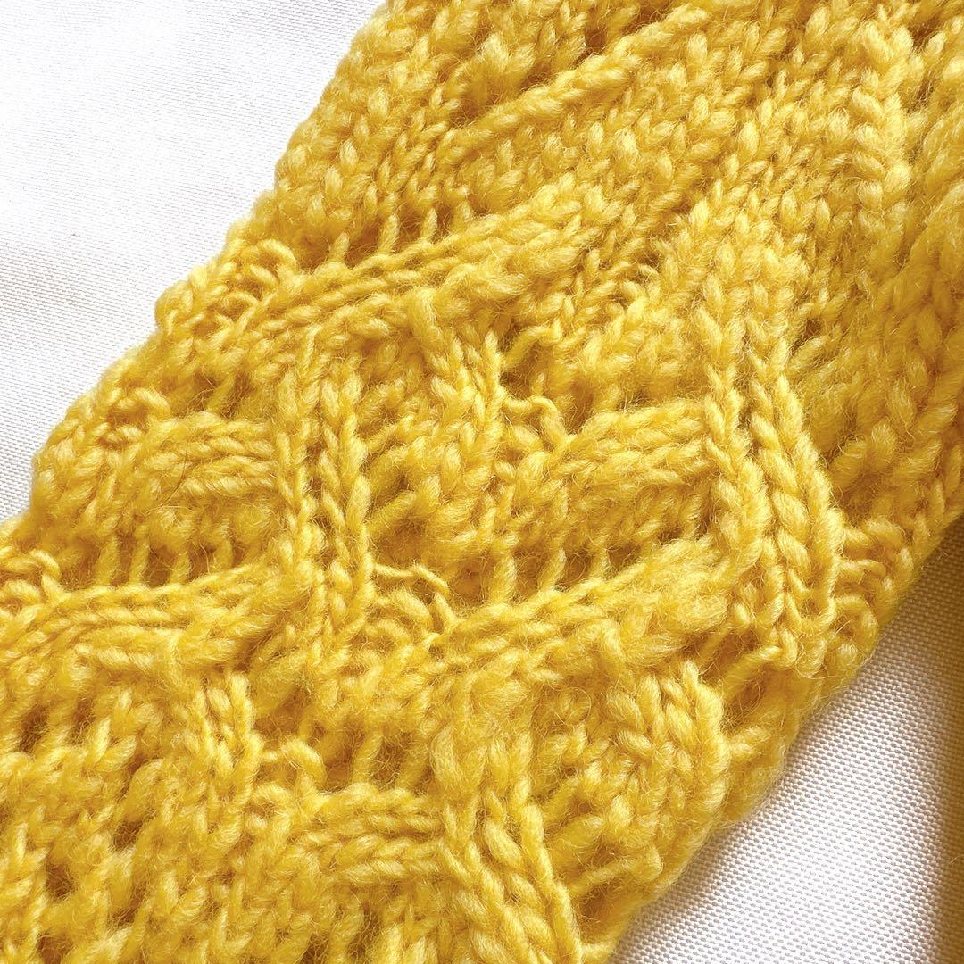 イザベルマランエトワール 透かし編み ニット セーター 黄色 - メルカリ