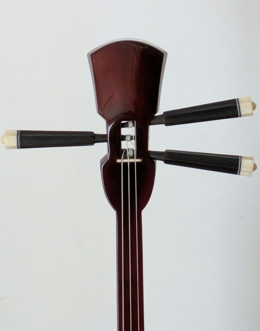 三線本体 蛇皮両面本張り