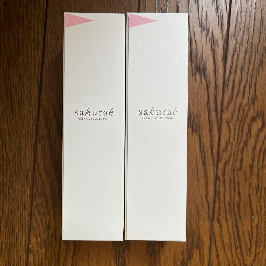 sakurāe クリアサイクルローション 120mL2本セット