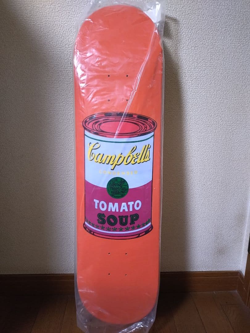 アンディウォーホル×THE SKATEROOM スケートデッキ キャンベルスープ