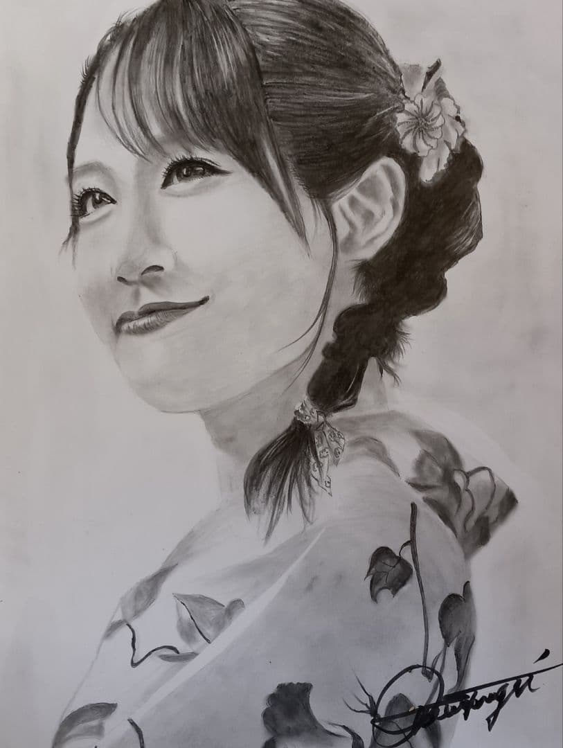 吉岡里帆さん上質ケントA3