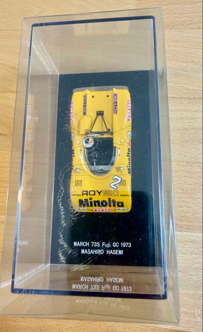 エブロ 1/43マーチ 73S 富士GC1973 長谷見昌弘 ミノルタ　ミニカー Yahoo!オークション - 1/43 EBBRO マーチ 73S ミノルタ 長谷見昌弘 富