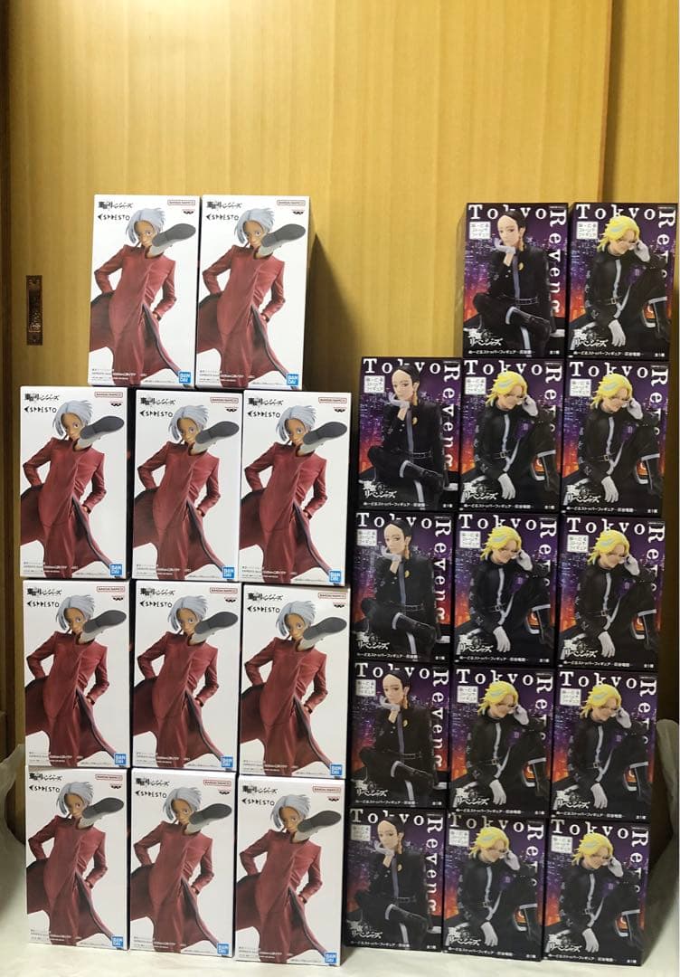 黒川イザナ ESPRESTO 灰谷竜胆 灰谷蘭 ぬーどるストッパー 25体セット フリュー 東京リベンジャーズ ぬーどるストッパーフィギュア 灰谷竜胆