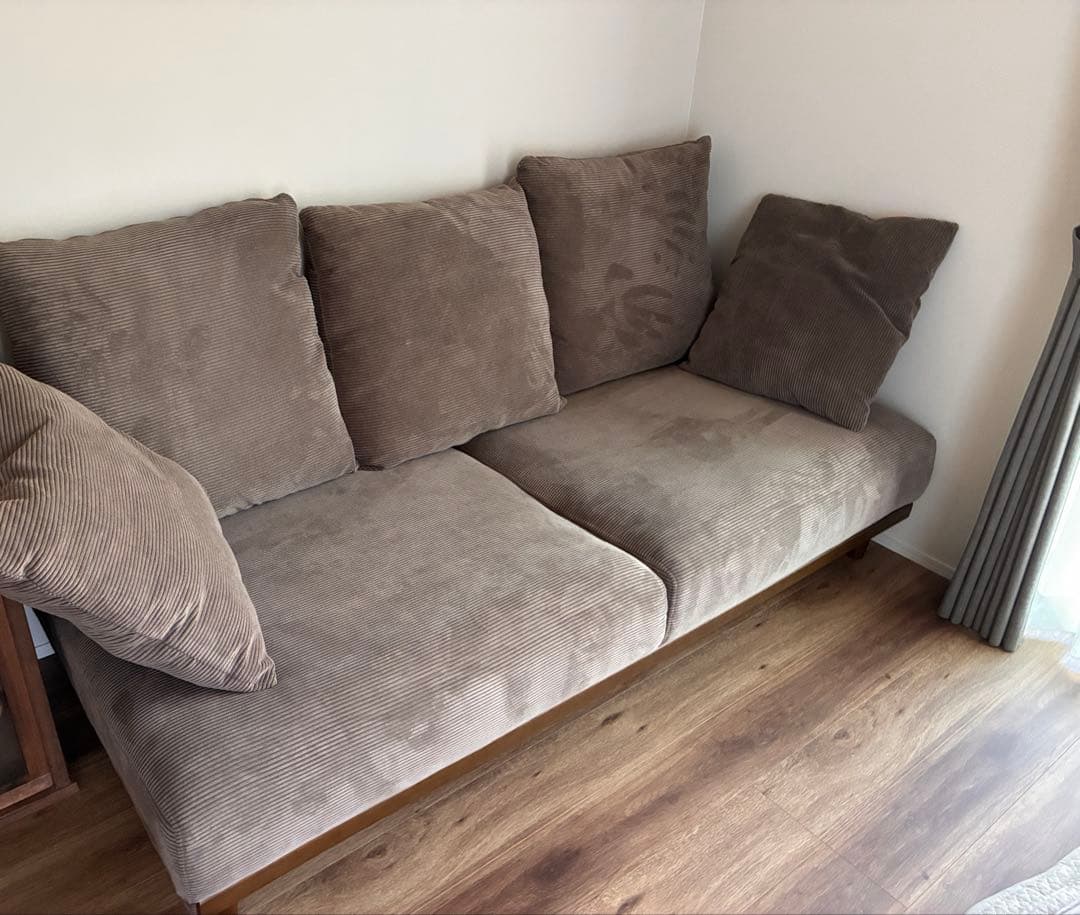 【鹿児島市 直接渡し限定】ソファ 3人掛け レイコージャパン