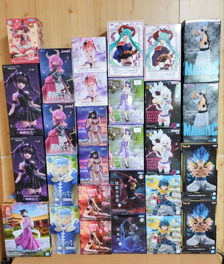 最新プライズフィギュア　ゴジータ　グリムジョー　ボニー　緑谷出久　猫猫　時崎狂三