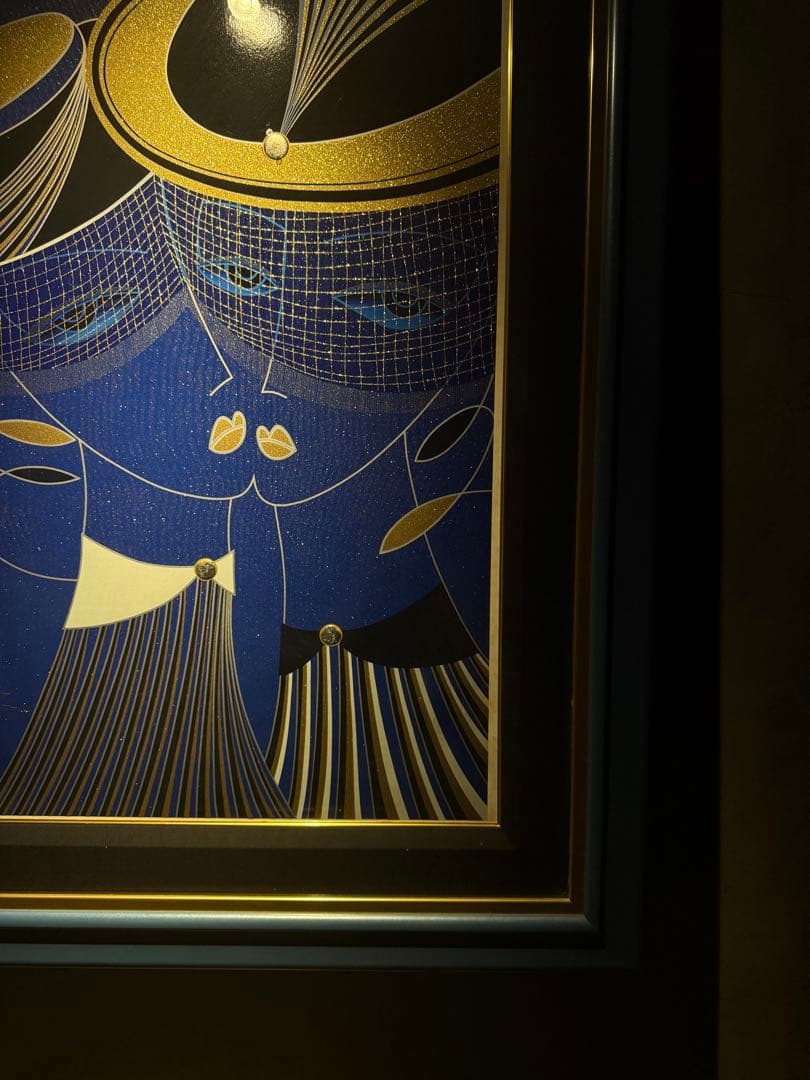 MartirosManoukian【憂鬱な二人】mixed media100限定