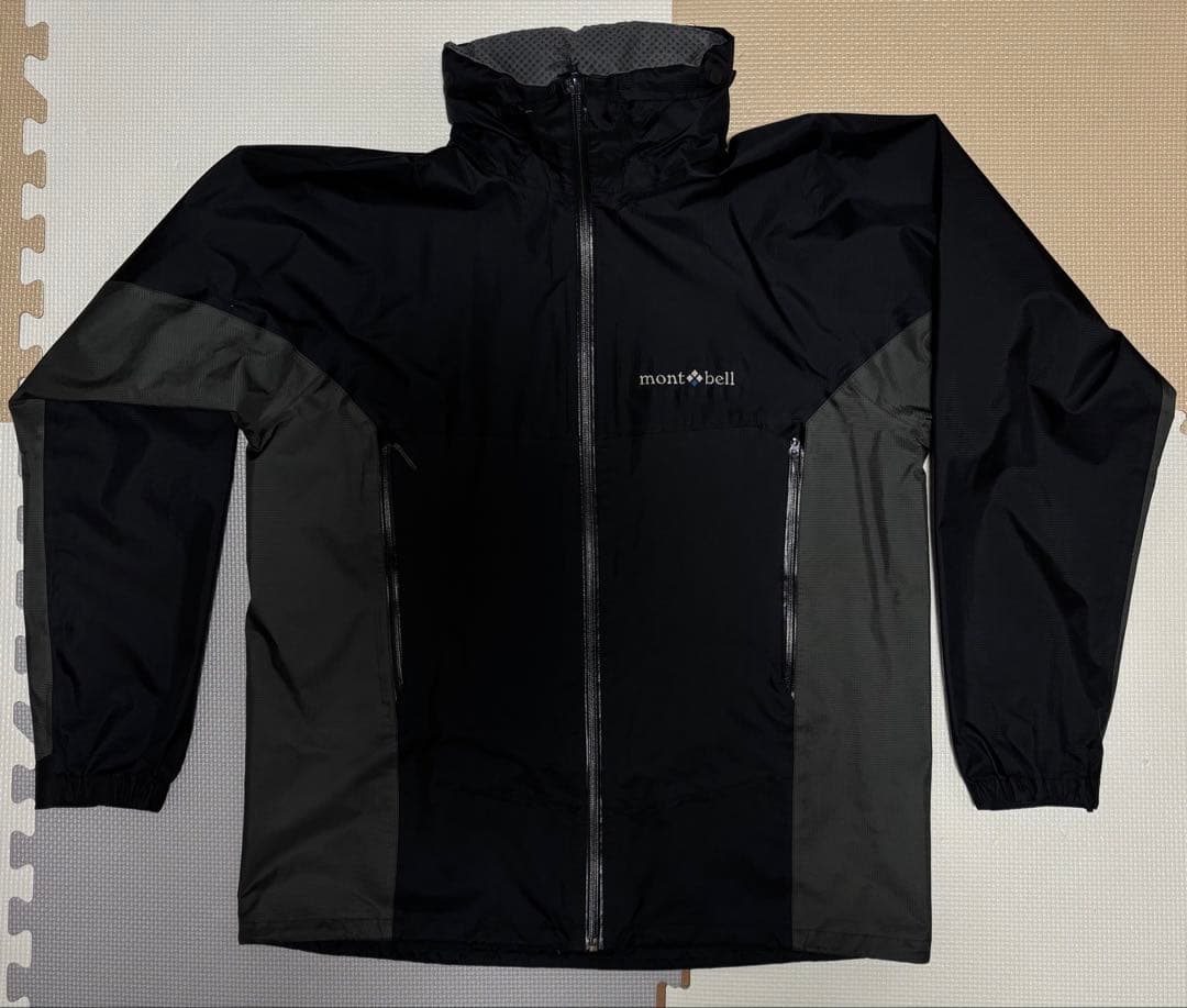 モンベル レインダンサー L ゴアテックス 旧モデル フード収納 雨具