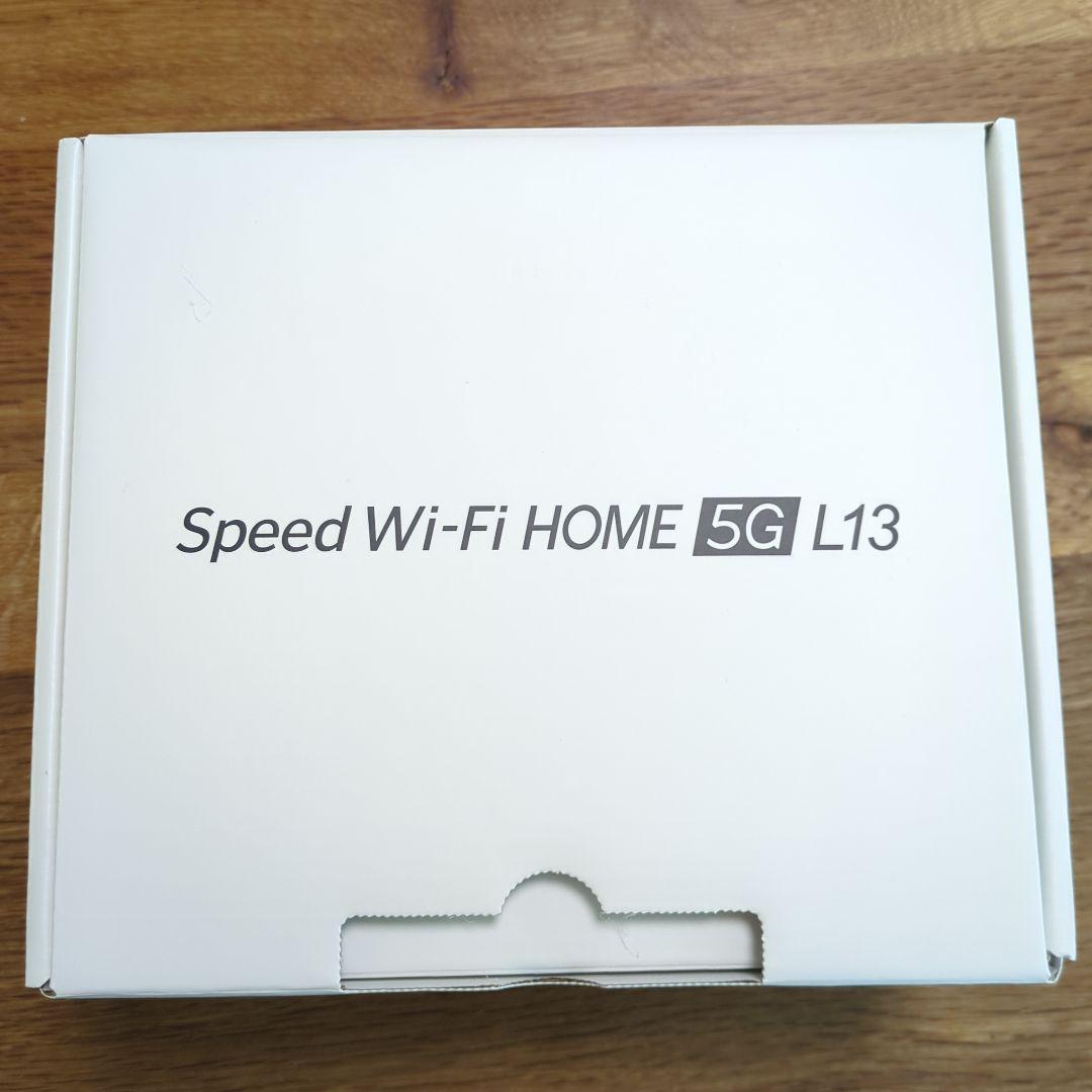 【新品未使用】Speed Wi-Fi  5G L13 ルーター ZTE 「新品 未使用品」ZTE Speed Wi-Fi HOME 5G L13 ホワイト[ZTR02SWU