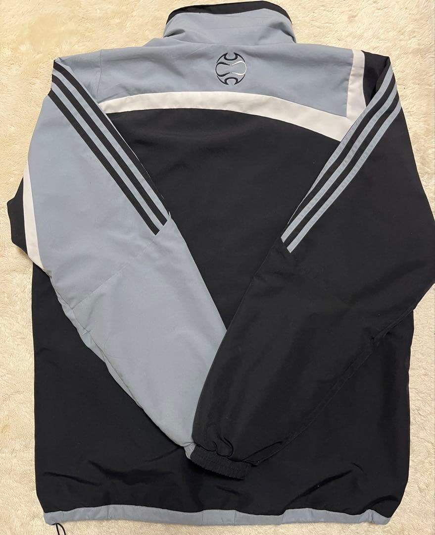 希少XO 】00s adidas ナイロンジャケット Y2K 刺繍2007年製 - メルカリ