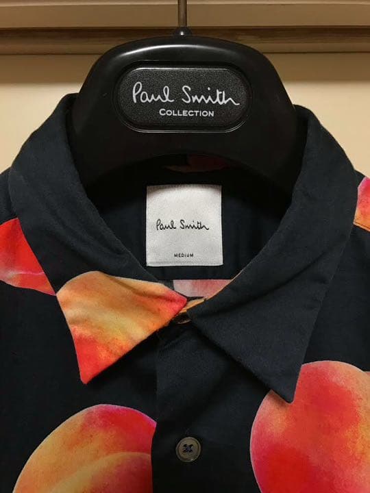 ポールスミス 桃柄 シャツ Paul Smith ピーチ peach 16AW - メルカリ