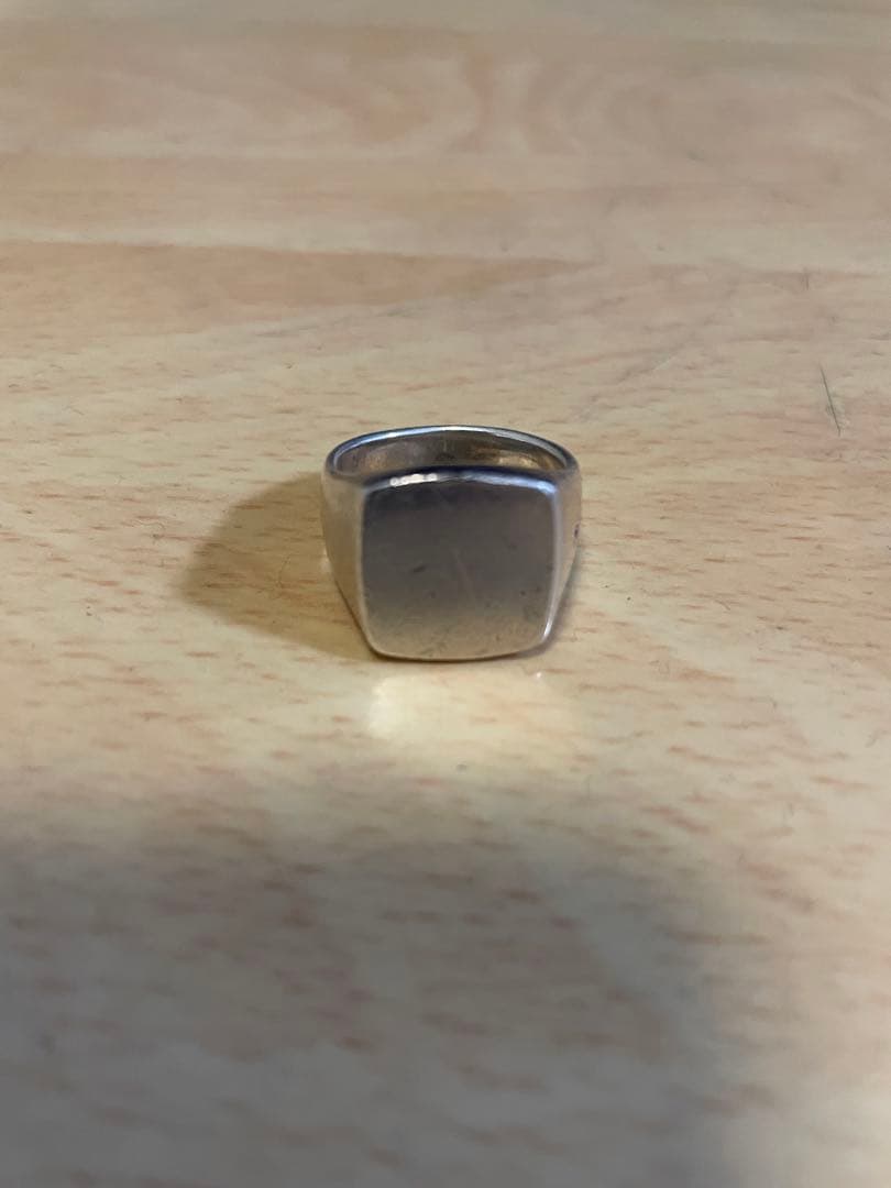 TOM WOOD トムウッド　シグネチャーリング　スクエア　メンズ