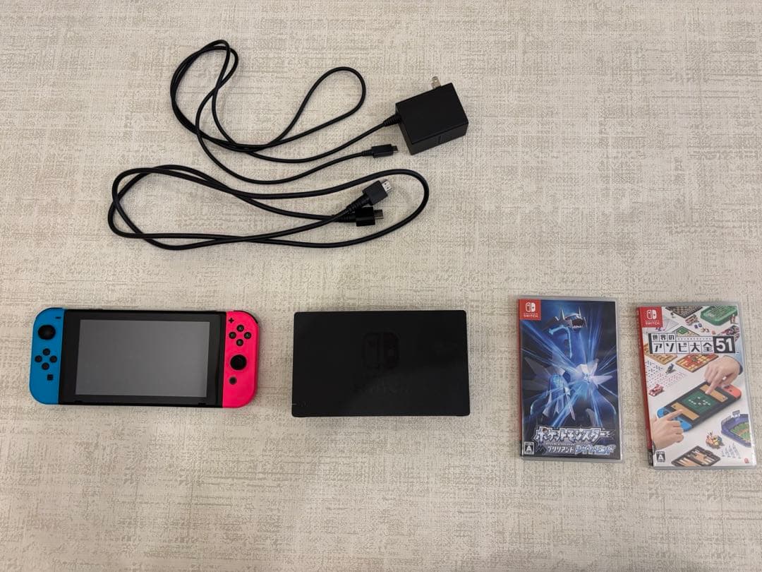 【化粧箱なし】Nintendo Switch 本体バッテリー強化版＋おまけ