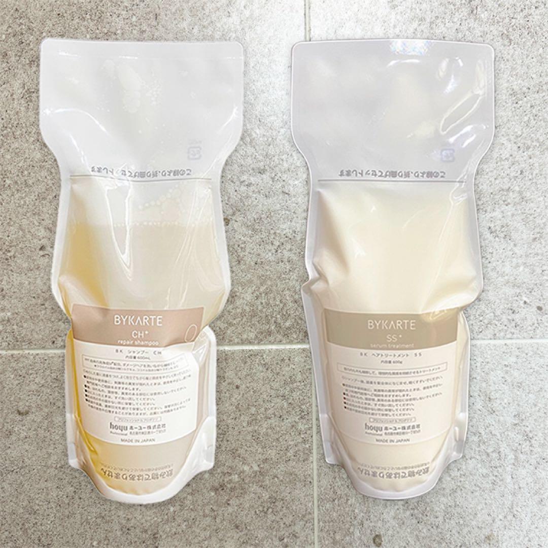 バイカルテ シャンプー CH 600ml トリートメント SS 600g セット