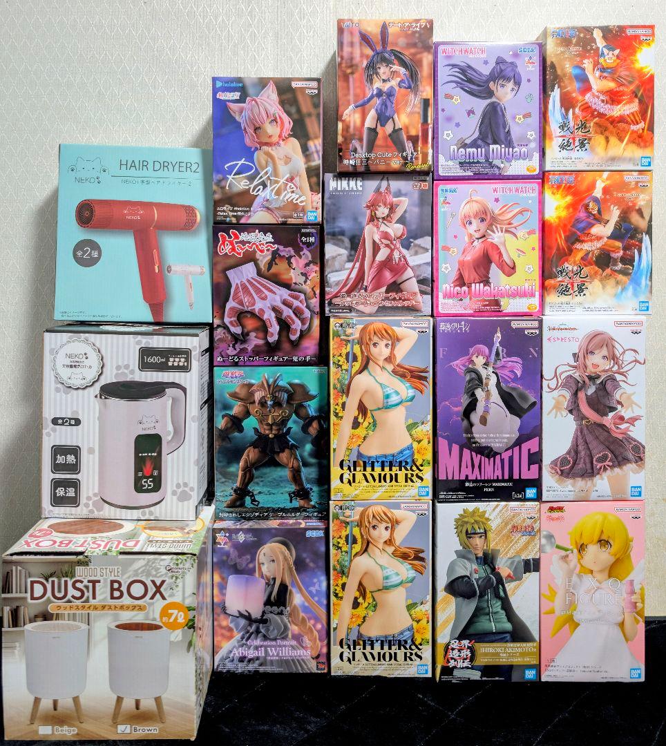 プライズフィギュア 家電 まとめ売り 21点 新景品 美少女 ワンピース