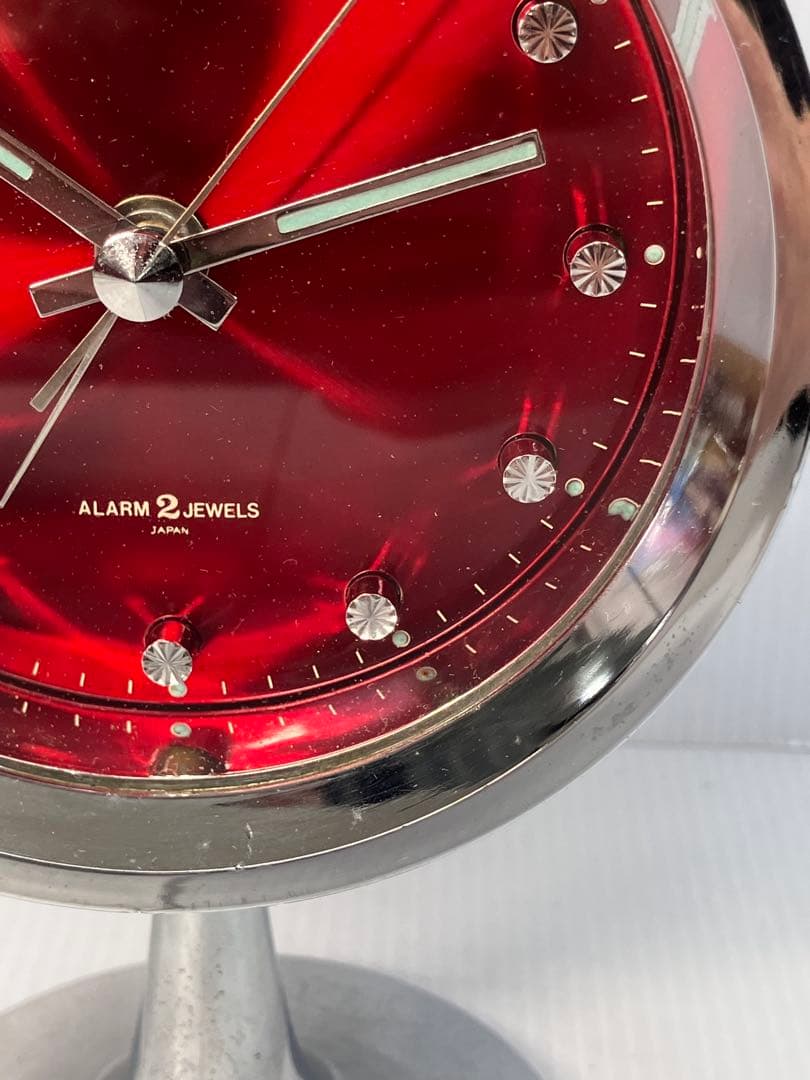 CITIZEN 手巻き式置時計 昭和レトロ スペースエイジ NO.51111 - メルカリ