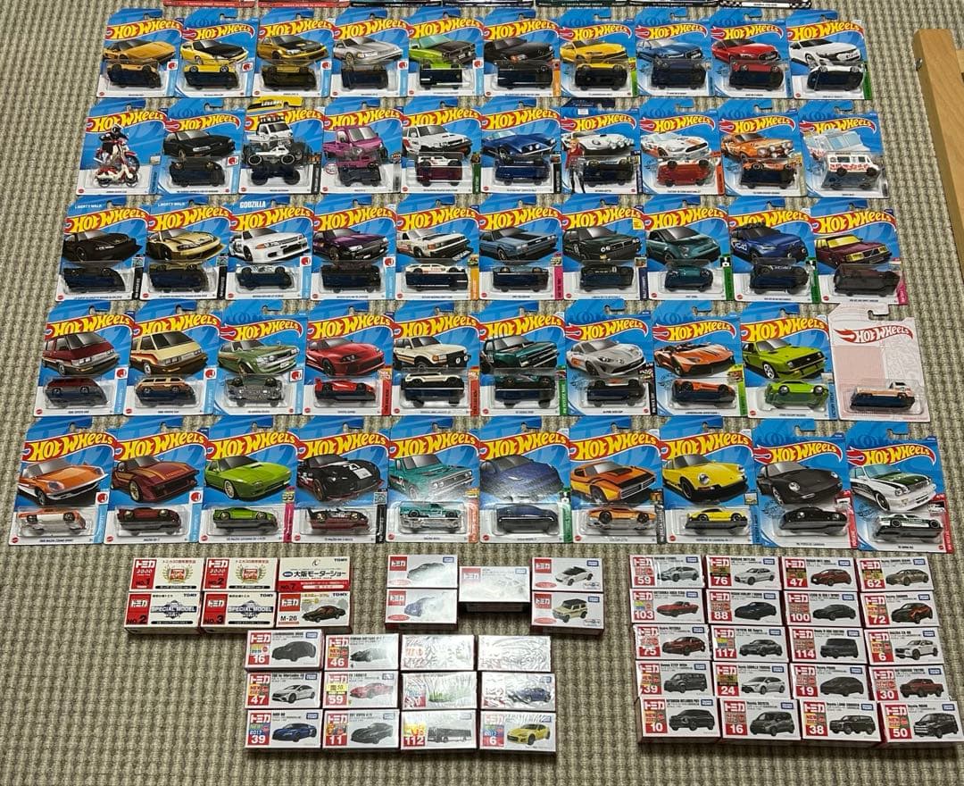 トミカ限定ホットウィール 全て未開封状態良好ダブりなしセット