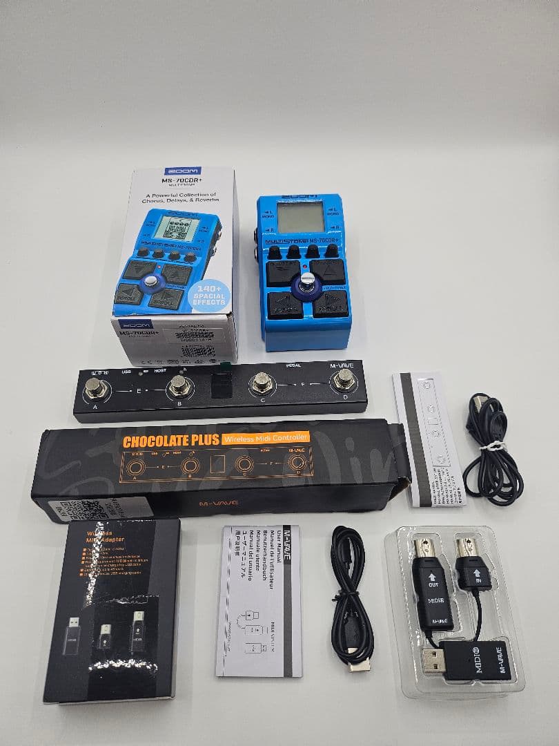 ZOOM MS-70CDR+ ワイヤレスMIDIコントローラー付き