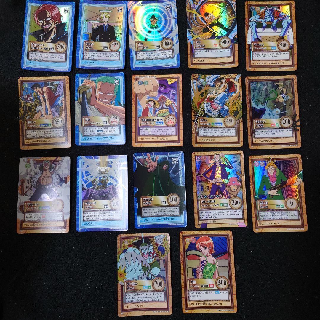 ワンピース　ハイパーバトル　17枚 まとめ売り ルフィ ナミ ゾロ　他　キラ