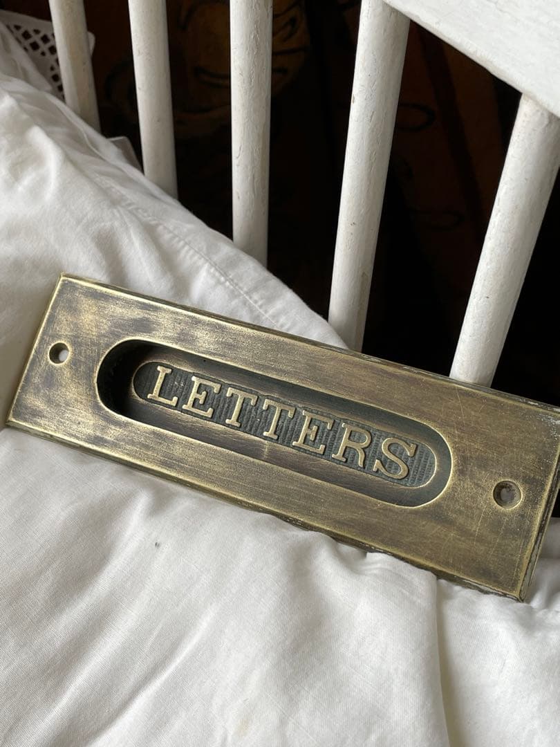 アンティーク　真鍮　郵便受け　ポスト　郵便　受け口　Letters アメリカ 楽天市場】【在庫限り】 GORIKIISLAND 投函口 POST≫郵便ポスト受け口