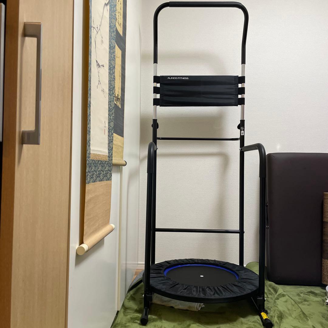 ALINDO FITNESS ぶら下がり健康器 トランポリン付き