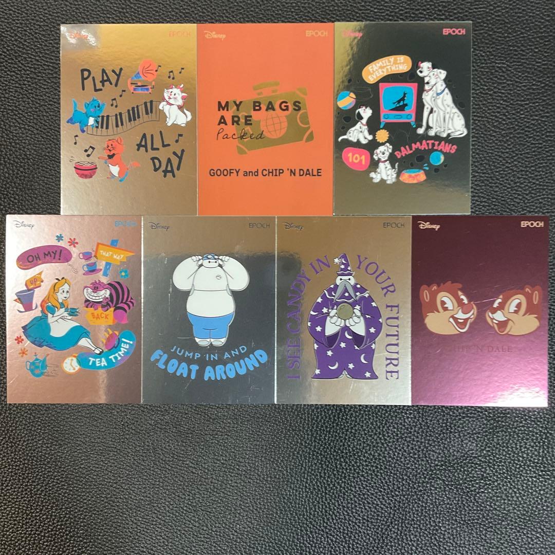 エポック ディズニー ピクサー コレクションカード 120限定 7種セット