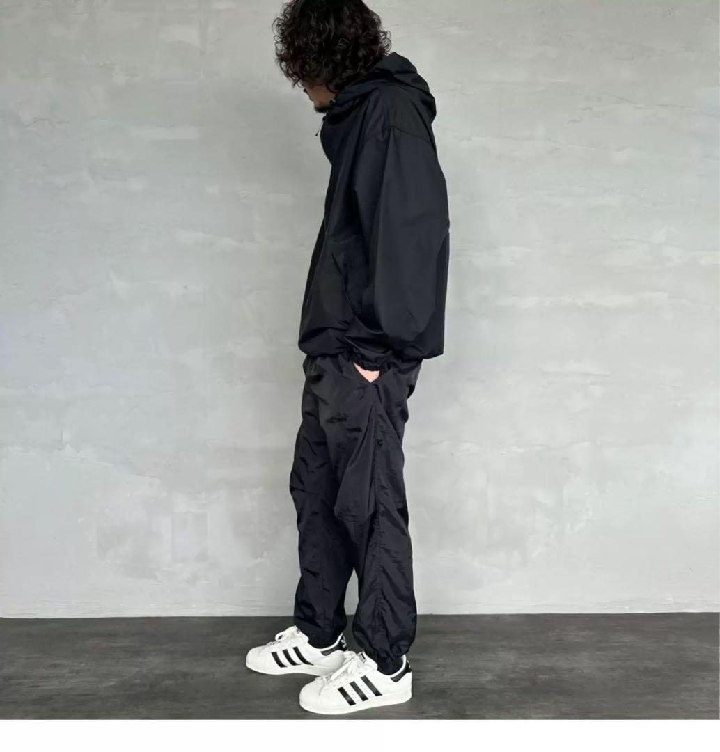 DANTONダントン ダントン ナイロンフードコート ブラック M - メルカリ