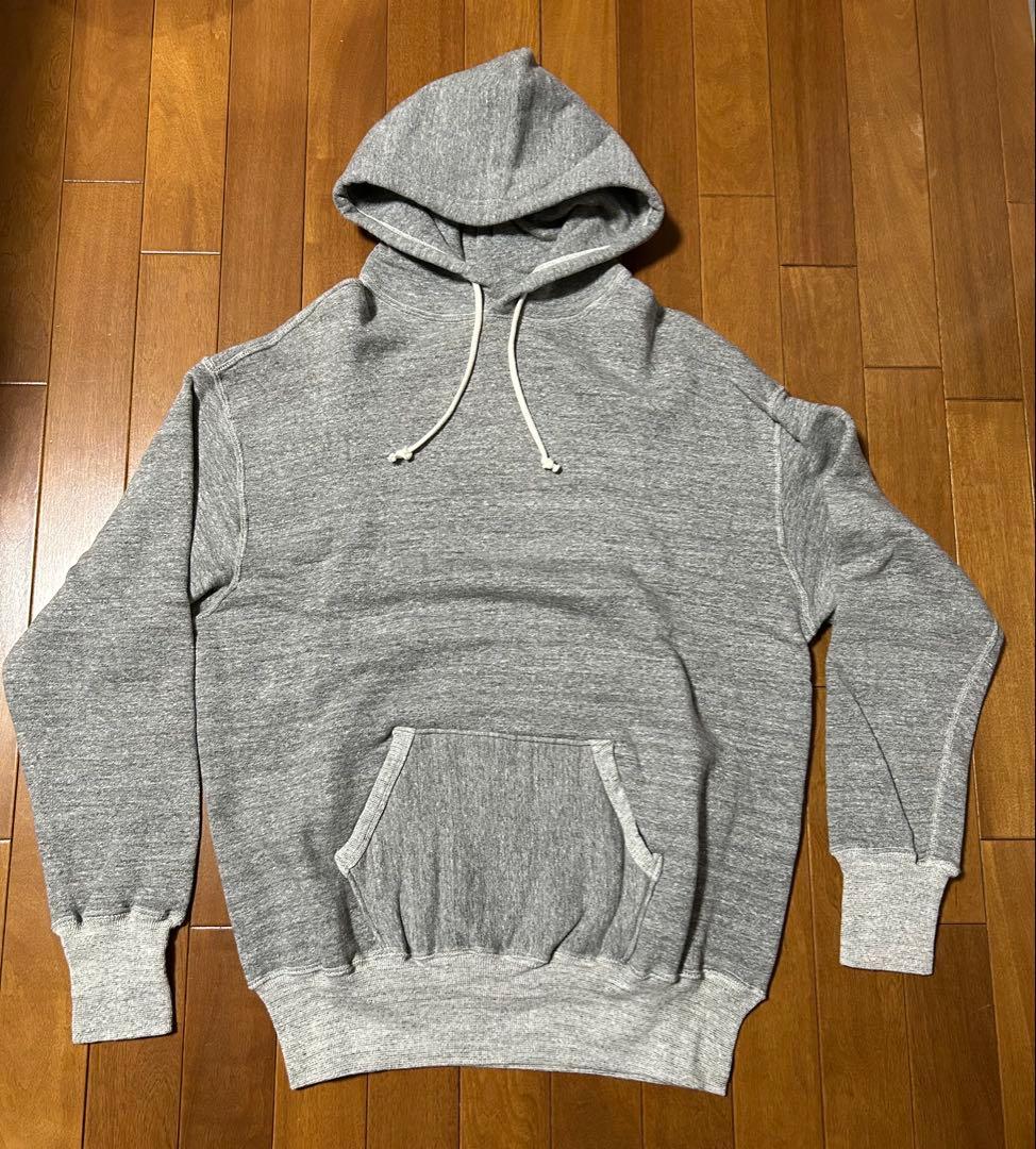 ウエアハウス/ビームスプラス 別注 スウェットパーカー/ヘザーグレー/42
