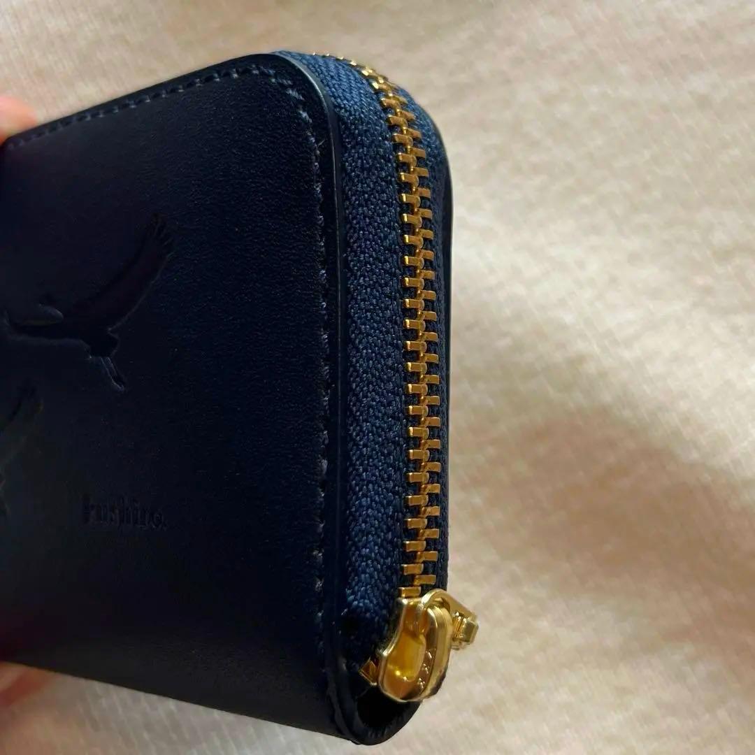 未使用新品】ソメスサドルコインケース ネイビー - メルカリ