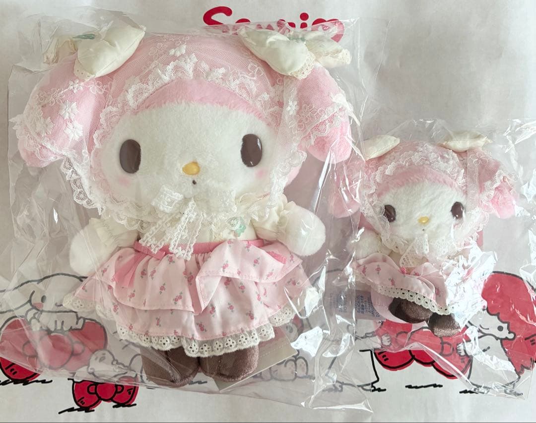 サンリオ フォレストレース マイメロディ ぬいぐるみ マスコットホルダー 2点