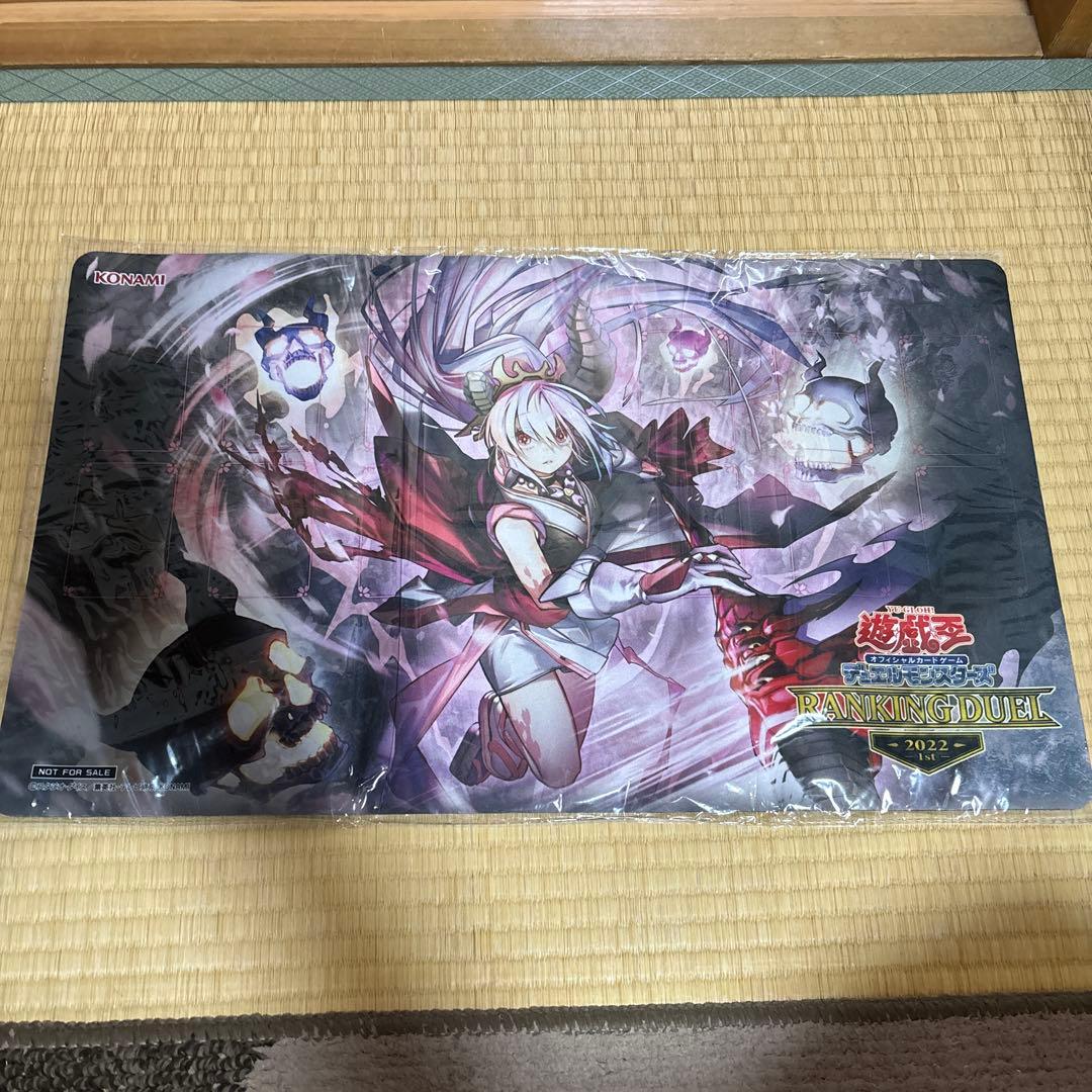 が*る様 遊戯王　現世離レ　カクリヨノチザクラ　プレイマット