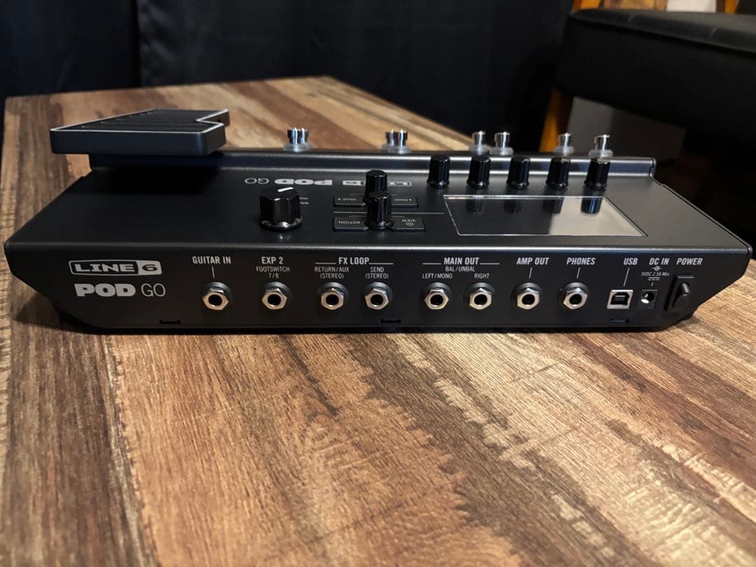 ほぼ新品美品】LINE 6 POD GO ギターエフェクター S115491161 - ギター11個