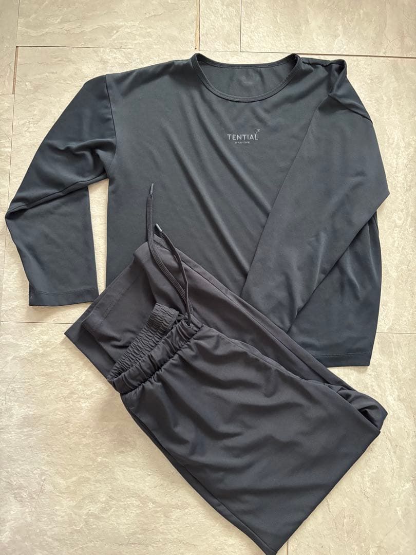 TENTIAL BAKUNE Dry Ladies長袖パジャマ 上下Mサイズ