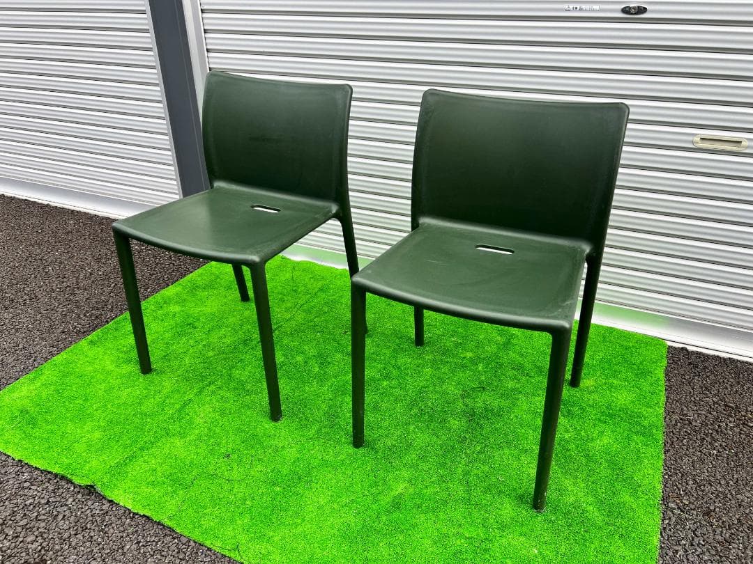 MAGIS/マジス Air-Chair/エアチェア 濃グリーン×2脚 イタリア