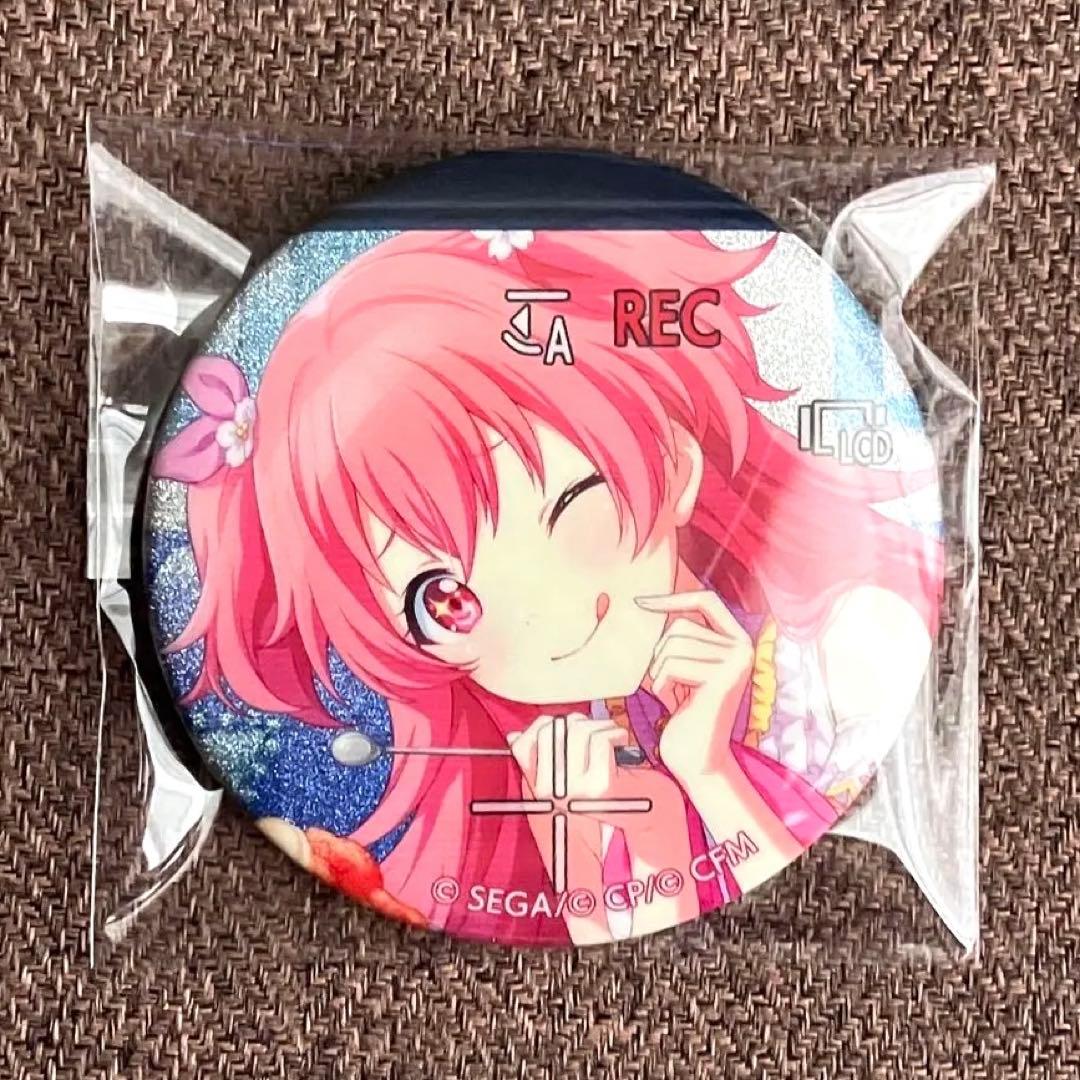 プロセカ 桃井愛莉 グリッター缶バッジ vol.33 B グリ缶 ハピペロ